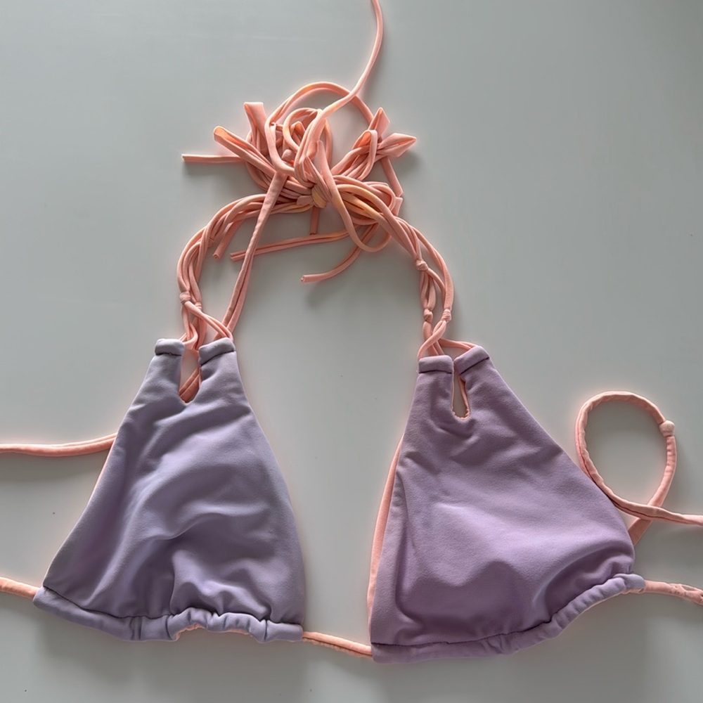 Reversible bikini top